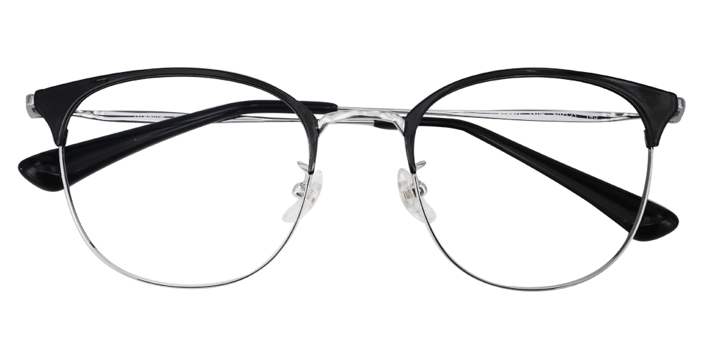 8758D Titanium Eyeglasses Silver